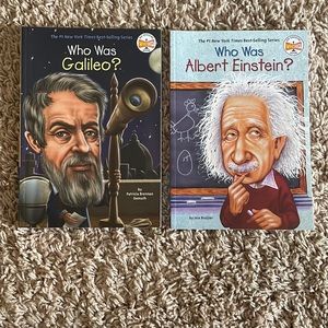 Set of 2 “Who Was” series books.